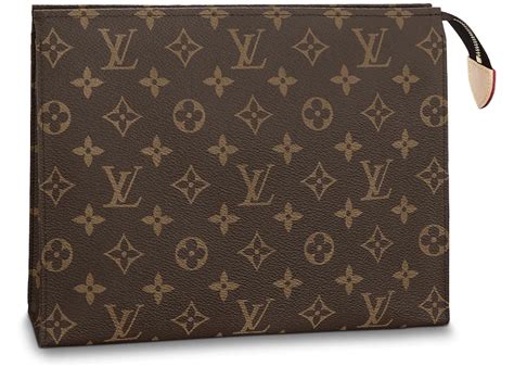 Louis Vuitton Toiletry Pouch 26 Monogram Brown 